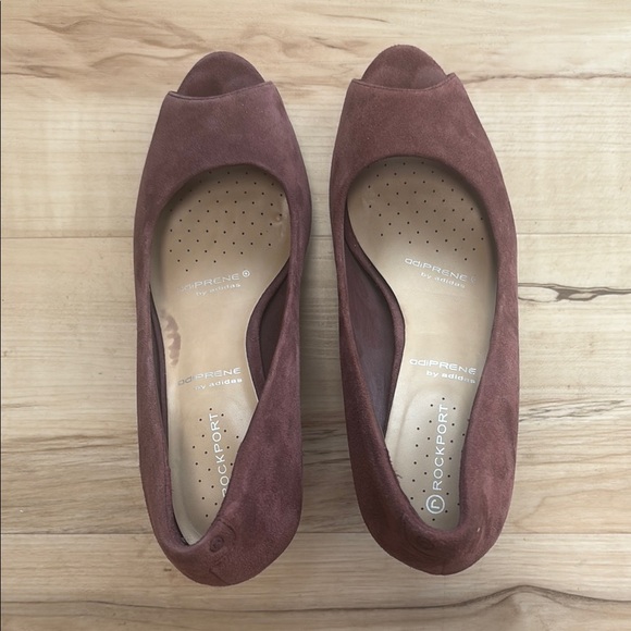 Rockport Purple Heels Classic Peep Toe size 6.5 - Picture 6 of 11